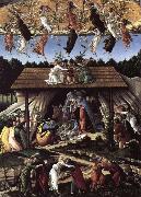 Sandro Botticelli Mystic Nativity painting
